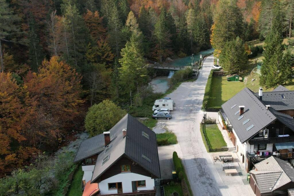 Idyllic Triglav Forest Retreat - Alps, Trails, Lakes, Falls Mojstrana Bagian luar foto